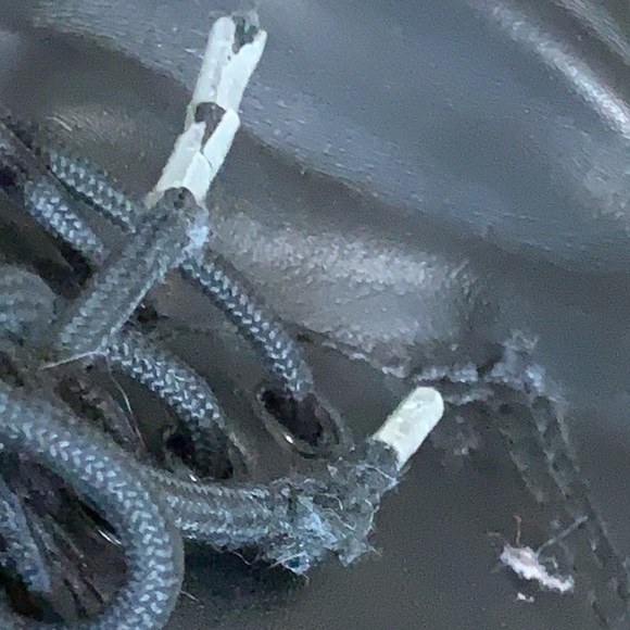 Dr. Martens school shoes youth size 1 Black leather Tie lace - Picture 6 of 11